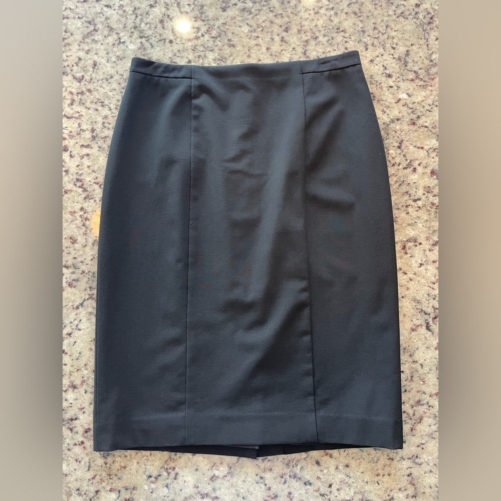 Ann Taylor Black Pencil Skirt size 6
